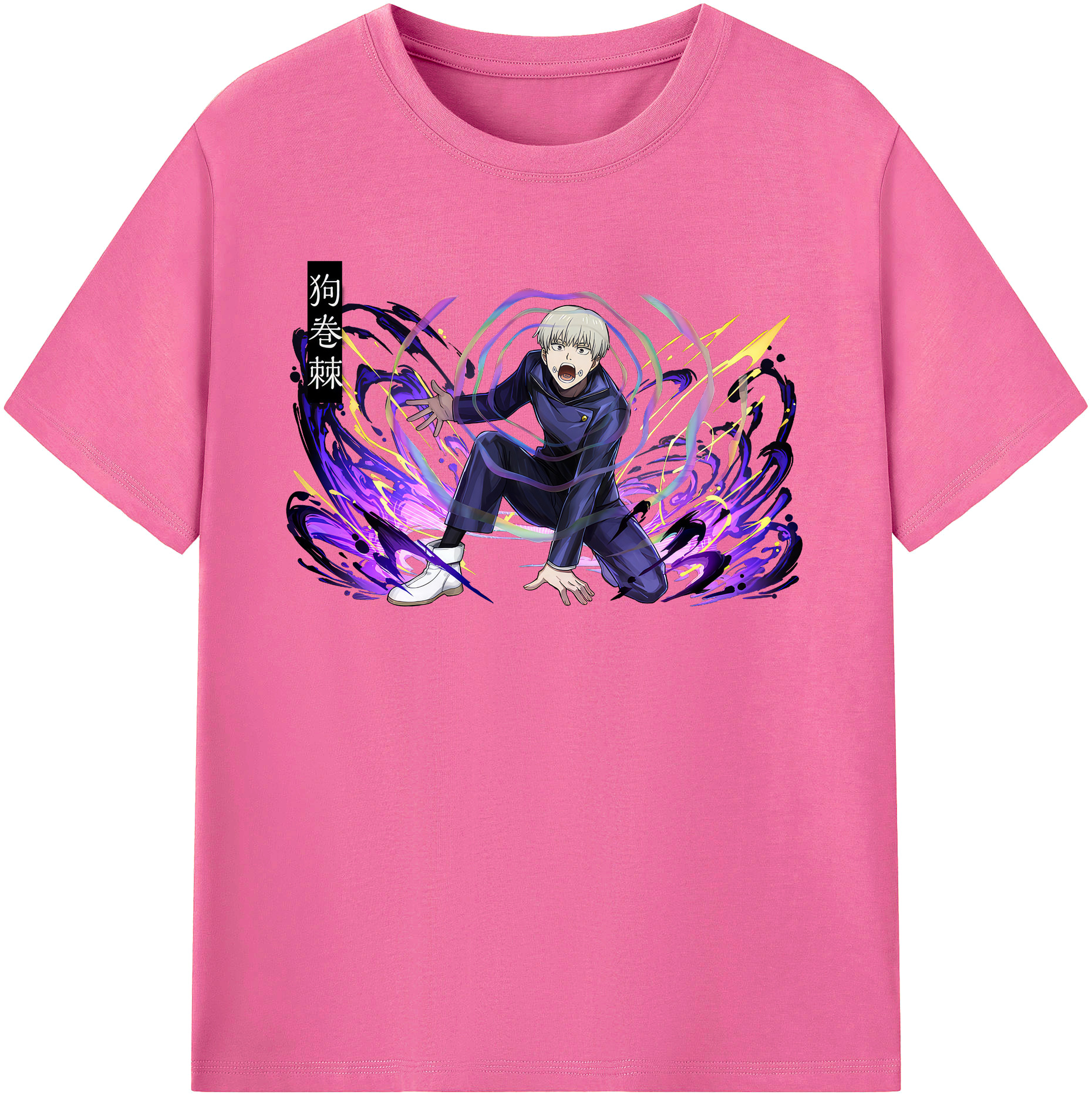 （画像用） 呪術廻戦 Jujutsu Kaisen レディースカジュアルプリントTシャツ（綿100％）